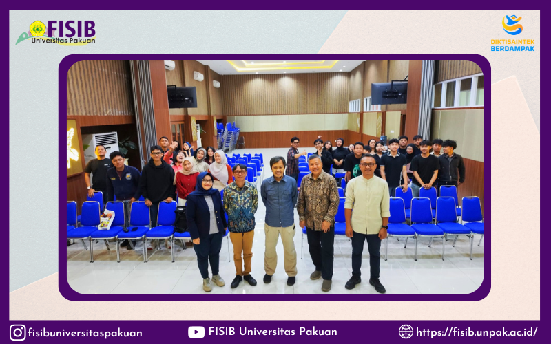 Kuliah Umum Prodi Ilmu Komunikasi FISIB Universitas Pakuan: Mengupas Masa Depan Profesi Penyiaran dan Jurnalistik